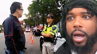 CashNasty Reacts To What Happens When a Fake Cop Pulls Over a REAL Police Sergeant