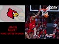 Louisville's James Scott Puts The Punctuation Mark On A Win