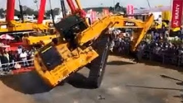 Crazy Excavator Operators WIN 2016 - Heavy Equipment Best Operations - Amazing Operators S