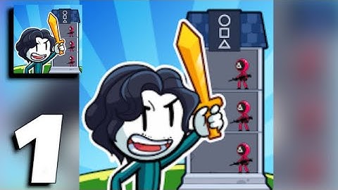 Squid Tower - #456 Clash War - Gameplay Part 1 All Levels 1-20 (Android, iOS)