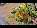Vol84:ワレモコウを使った花の活け方。【L'arbre TV】