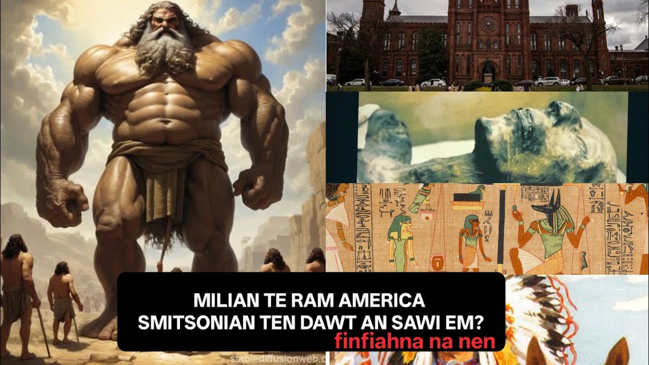 AMERICA MILIAN TE AWM THU ZEP A NI EM.  SMITSONIAN TE'N ENGTIN NGE HMA AN LO LAK. (THU NGAIHNAWM)