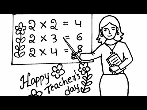  Teacher drawing easy how to draw a teacher easy how to a draw teacher 