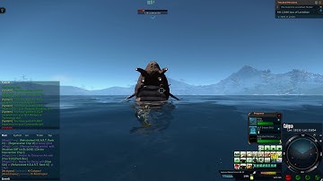 Looting a UL EWE-LC100 Frontier Laser Gun from a Leviathan in Entropia