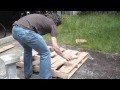 DIY | How to dismantle a pallet without splitting it, without special tools, and recover the nails | Video tube