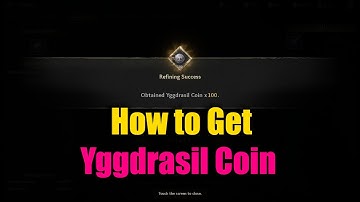 Legende van Ymir Hoe je een Yggdrasil-munt krijgt