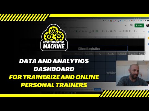 Data And Analytics Dashboard For Trainerize Online Personal Trainers