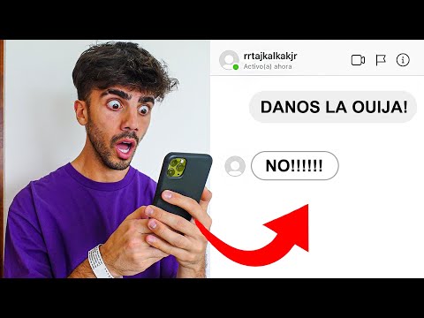 HABLE CON LA PERSONA QUE ROBO LA OUIJA