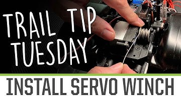 Trail Tip Tuesday:  Servo Winch Install