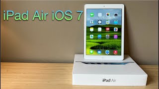 iPad Air 1 on iOS 7 in 2024