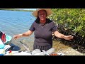 preparando unas RICAS empanadas de CAMARON