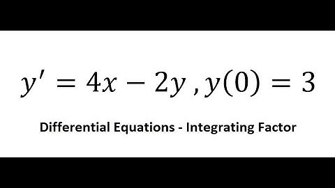 Calculus Help: Differential Equations: y