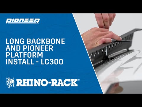 Video: Long Backbone and Pioneer Platform Install on a 300 Series LandCruiser
