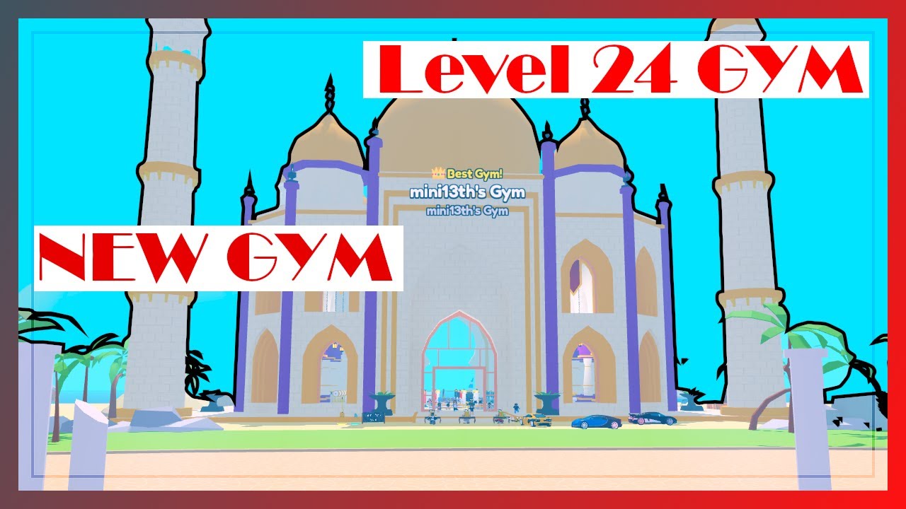 New Update - New Gym - Level 24 - Gym Tycoon [Roblox]