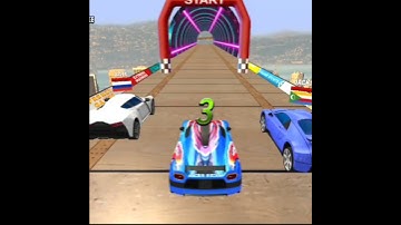 Impossible Stunts Car Tracks 3D - New Car Unlocked Multiplayer Mode - Android Gameplay Walkthrough