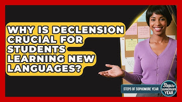 Why Is Declension Crucial For Students Learning New Languages? - Steps to Sophomore Year