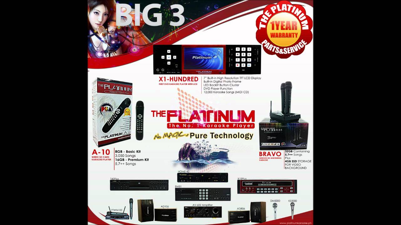 Platinum Karaoke (RAP Advertisement) BigShock'D YouTube