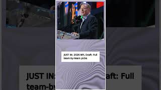 2026 NFL Draft: Full team-by-team picks #NFL #SuperBowl #Shorts