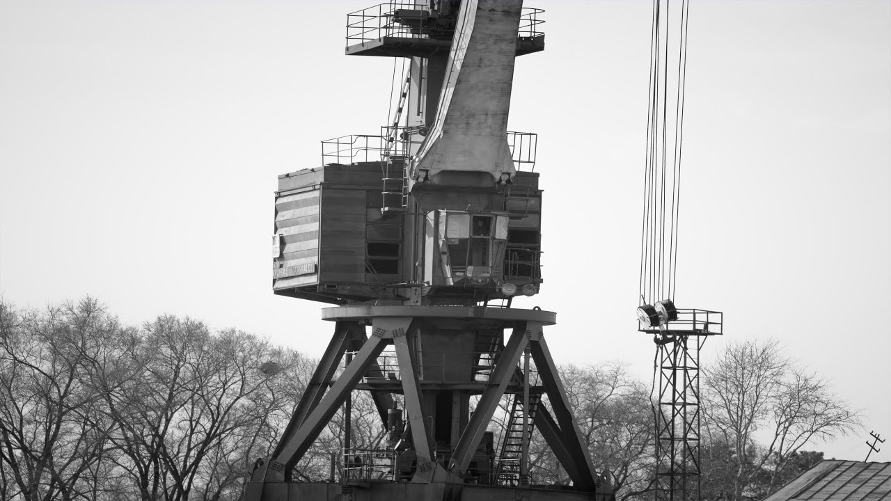 Наследие С.С.С.Р. - Портовые краны #3