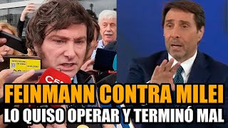 Feinmann quiso OPERAR a MILEI y terminó HUMILLADO | Break Point