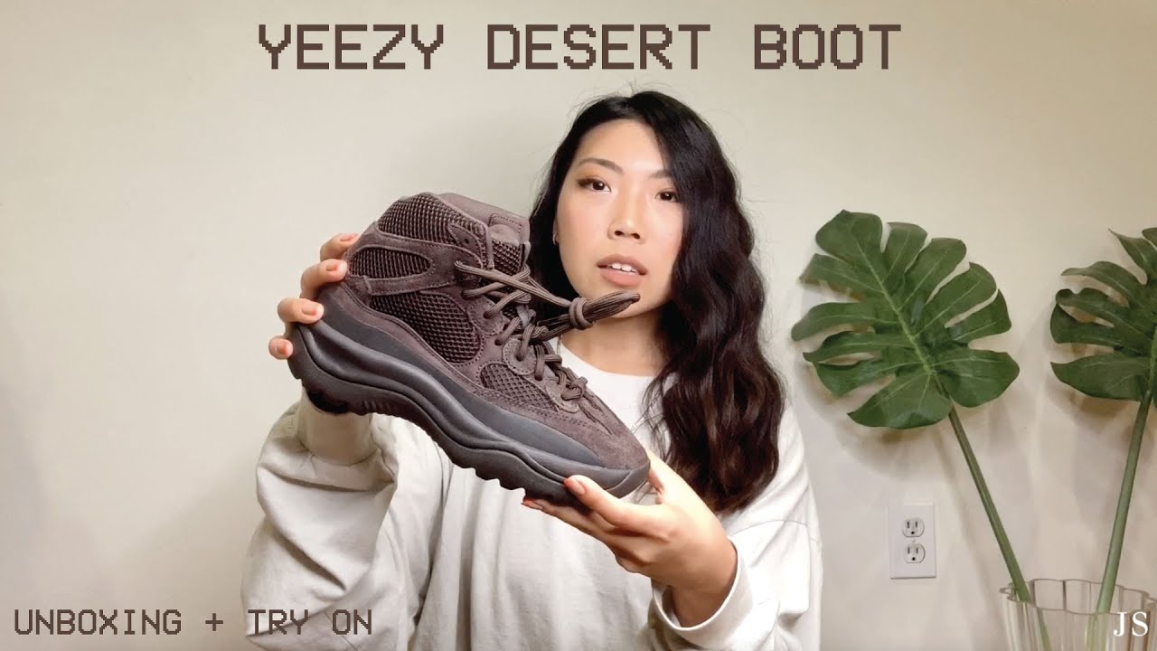 Yeezy Desert Boot Oil - Unboxing + On 