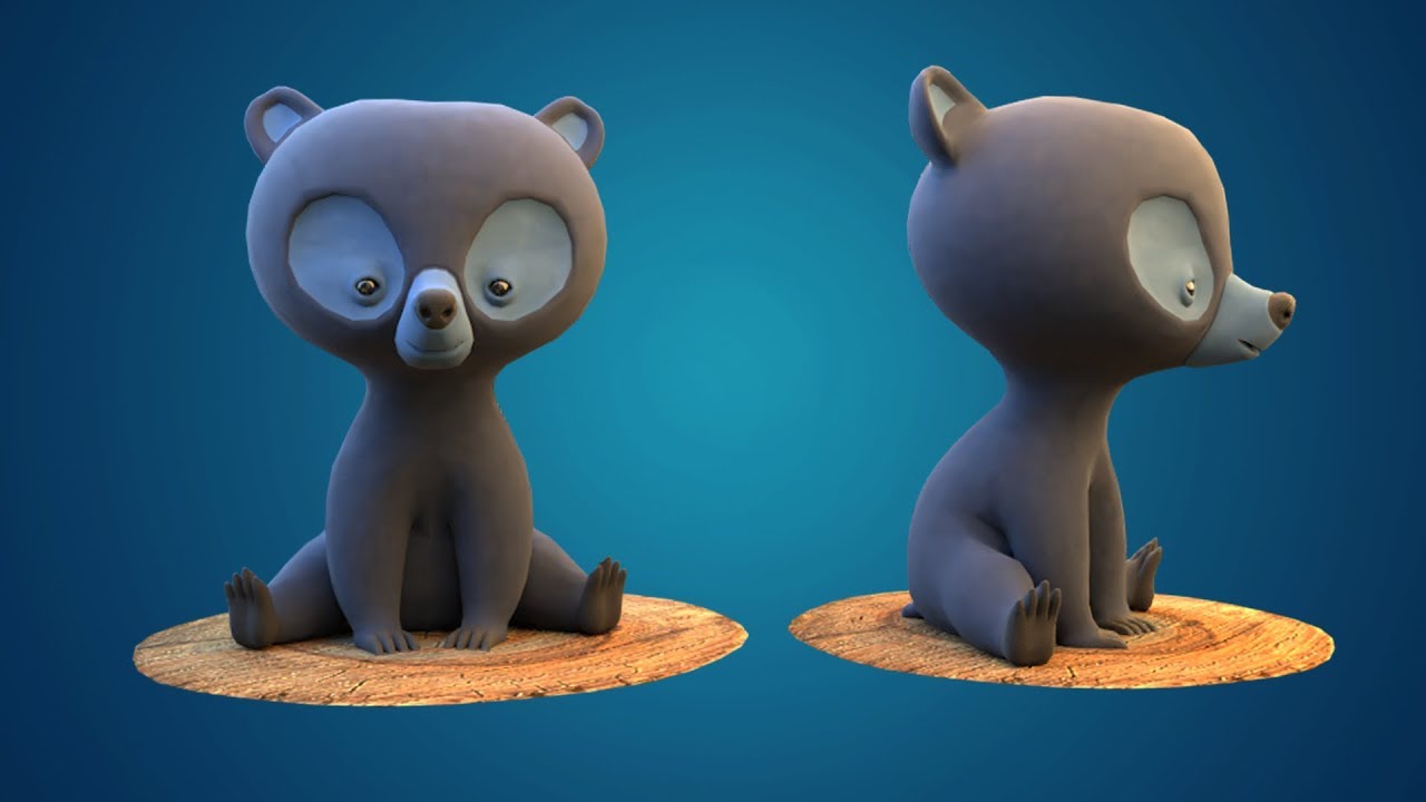 Free Course: Tutorial: Very Easy Bear In Blender from PIXXO 3D
