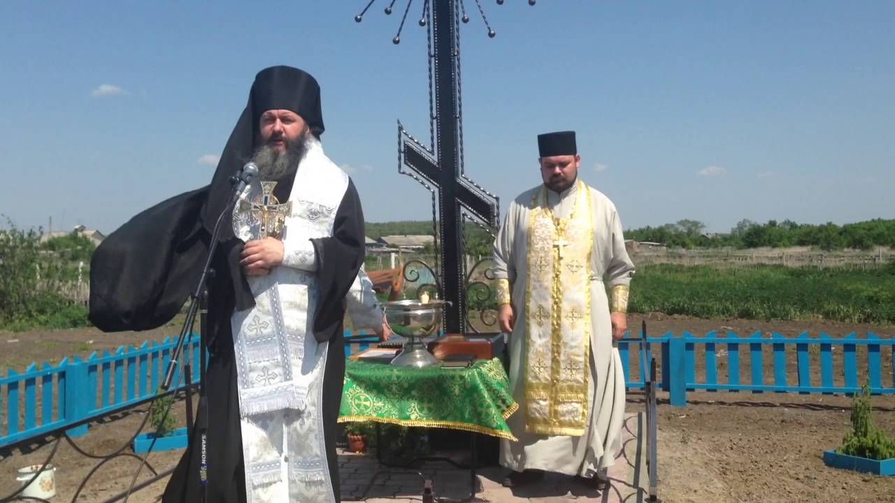 Освящение креста нательного