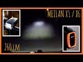 MEILAN X1/X6 Unboxing/test Smart bike light 1080p