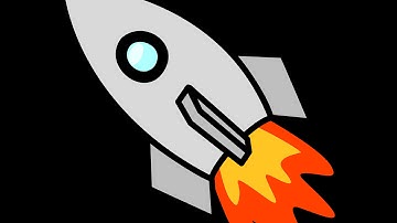 How to draw Rocket on MS paint