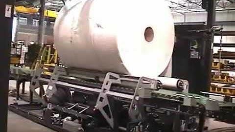 Autoamtic reel packing machine & stretch wrapper