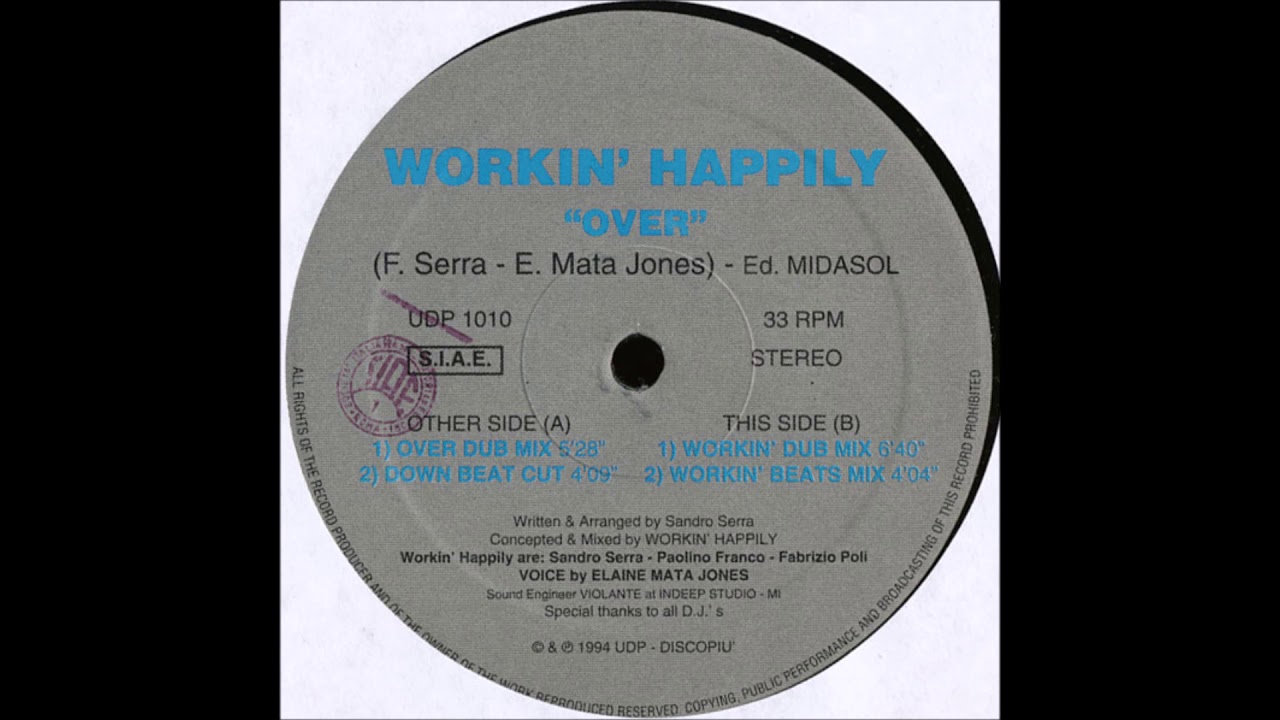 Workin' Happily - Over (Down Beat Cut)