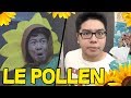 Tre allergique au pollen   le rire jaune