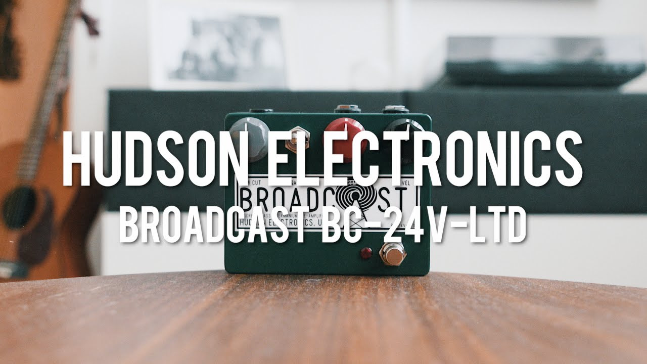 Hudson Electronics Broadcast BC-24V-LTD (demo) - YouTube