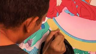 How Thanka (Thangka) Paintings are Made?