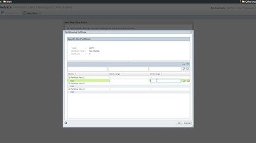 Key Range Partition in Test Data Management 9.5.2 HotFix 2