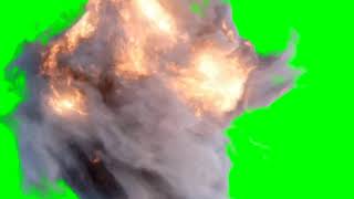 Fire explosion |green screen effect |