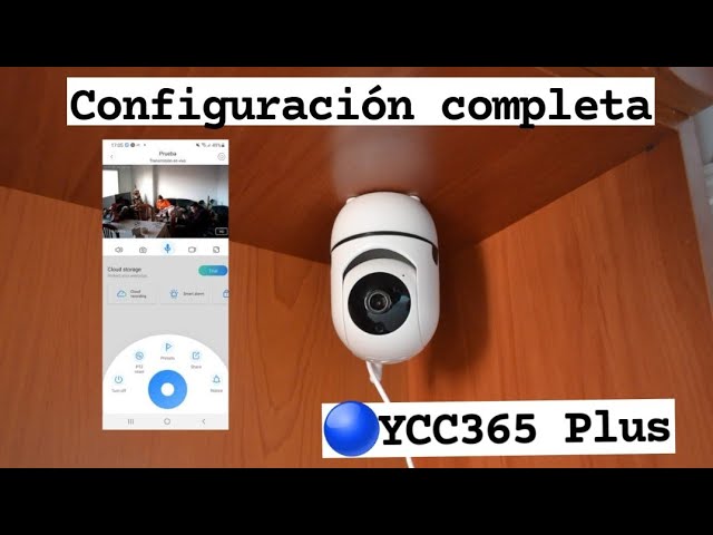 EASYTAO V380 Cámara de Seguridad Interior WiFi, 360 Grados, 720P Camar