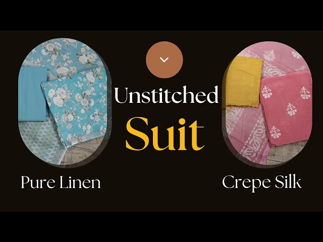 Buy Silk Unstitched Suits Sets Online for Women | Exclusive Offer – Chinaya  Banaras