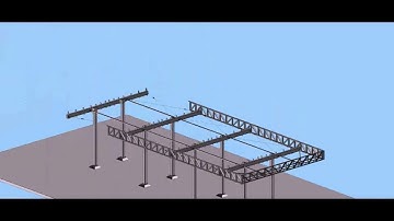 gas station canopy installation