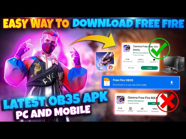 How to download Free Fire OB35 update on PC (Emulator)