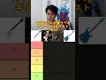 モテるギターティアリストPart2！ #ギター #ギター初心者 #ギター練習 #音楽 #バンド #tierlist #ティアリスト #shorts