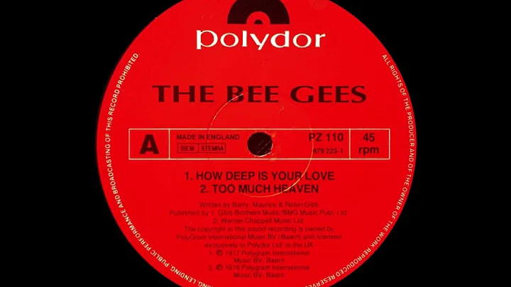 Bee Gees - How Deep Is Your Love (HQ Audio)