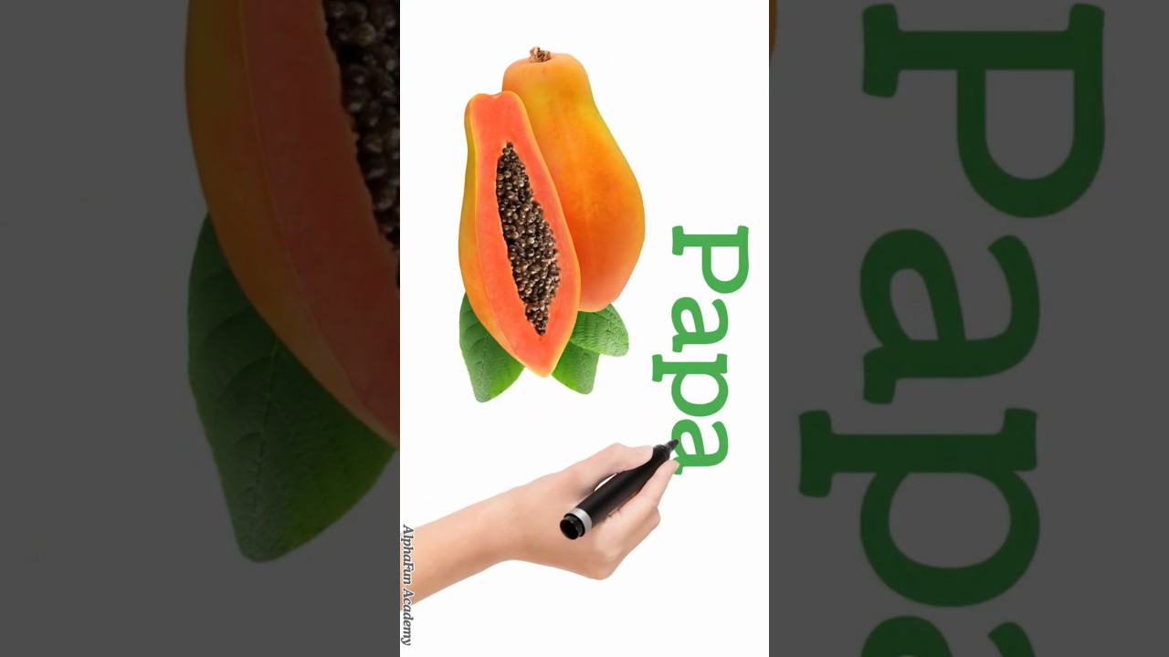 Fruit Names for Kids 🍇🍎 | Preschool & Kindergarten Learning