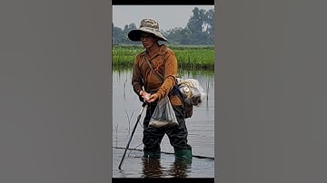 Bắt Một Đàng Cá Thác Lác Ruộng Mùa Nước Nổi #shorts #bắtcáThácLác