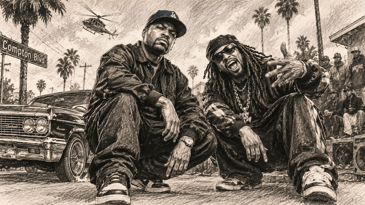 洋楽 Dirty Living 3 A.M. Gangsta rap West Coast Meets Dirty South | Gangsta Rap • Crunk • Heavy Bass