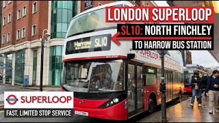 London Superloop SL10 Full Journey: North Finchley to Harrow Bus Station (POV) screenshot 1