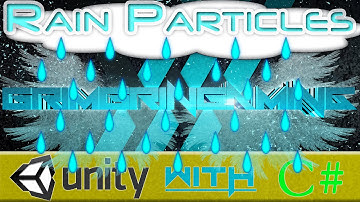 Rain Particle Effects Tutorial PT.1 - Unity 3d plus Collision [PACKAGE INCLUDED]