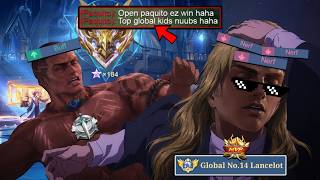ROAD TO 200 STARS!! TOP GLOBAL LANCELOT VS SUPER META PAQUITO IN IMMORTAL RANK!! 💀 (Intense Match!)