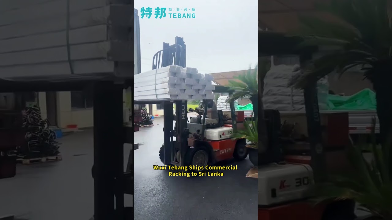 Wuxi Tebang Ships Commercial Racking to Sri Lanka