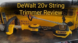 DeWalt 20V XR Trimmer Review